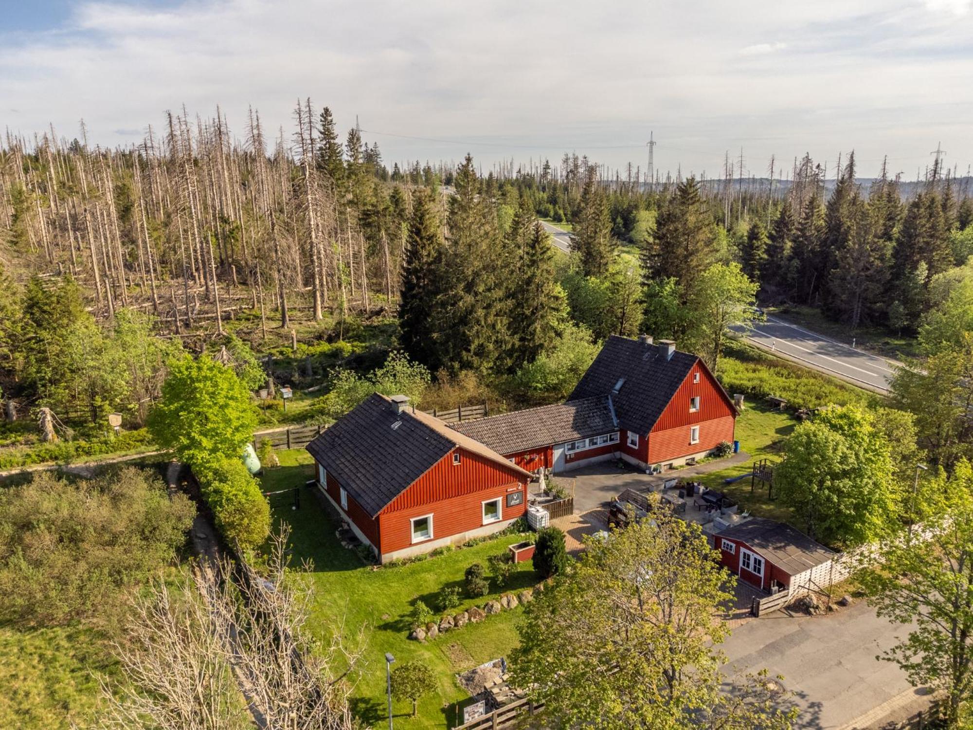 Gruppen & Familien-Ferienhaus Haensel Торфгаус Екстер'єр фото