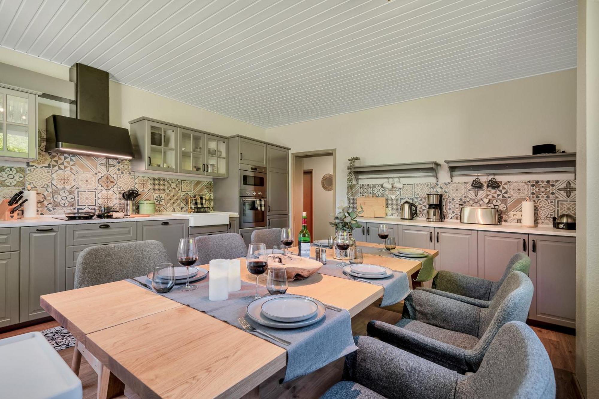 Gruppen & Familien-Ferienhaus Haensel Торфгаус Екстер'єр фото